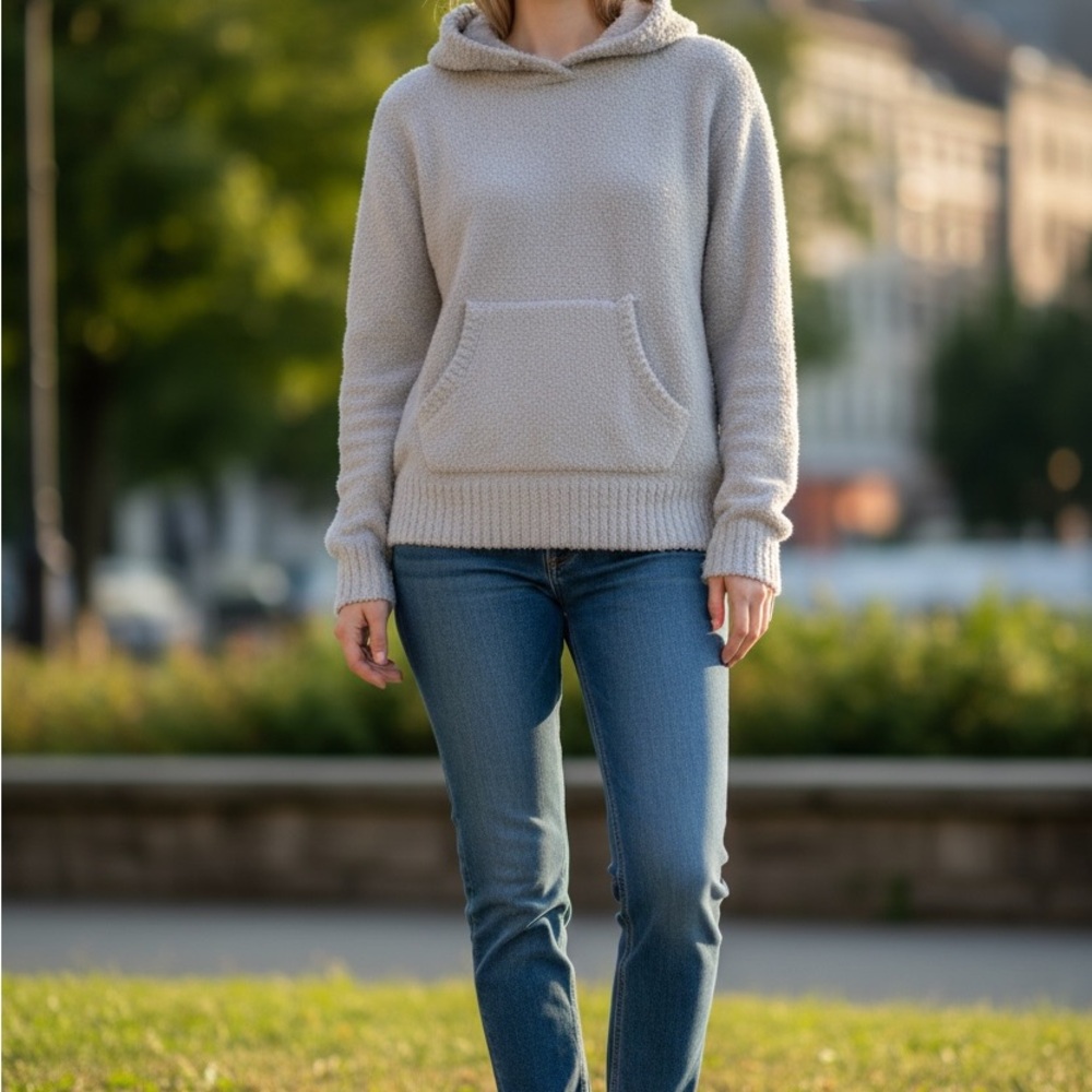 UGG Cozy Beige hoodie size small